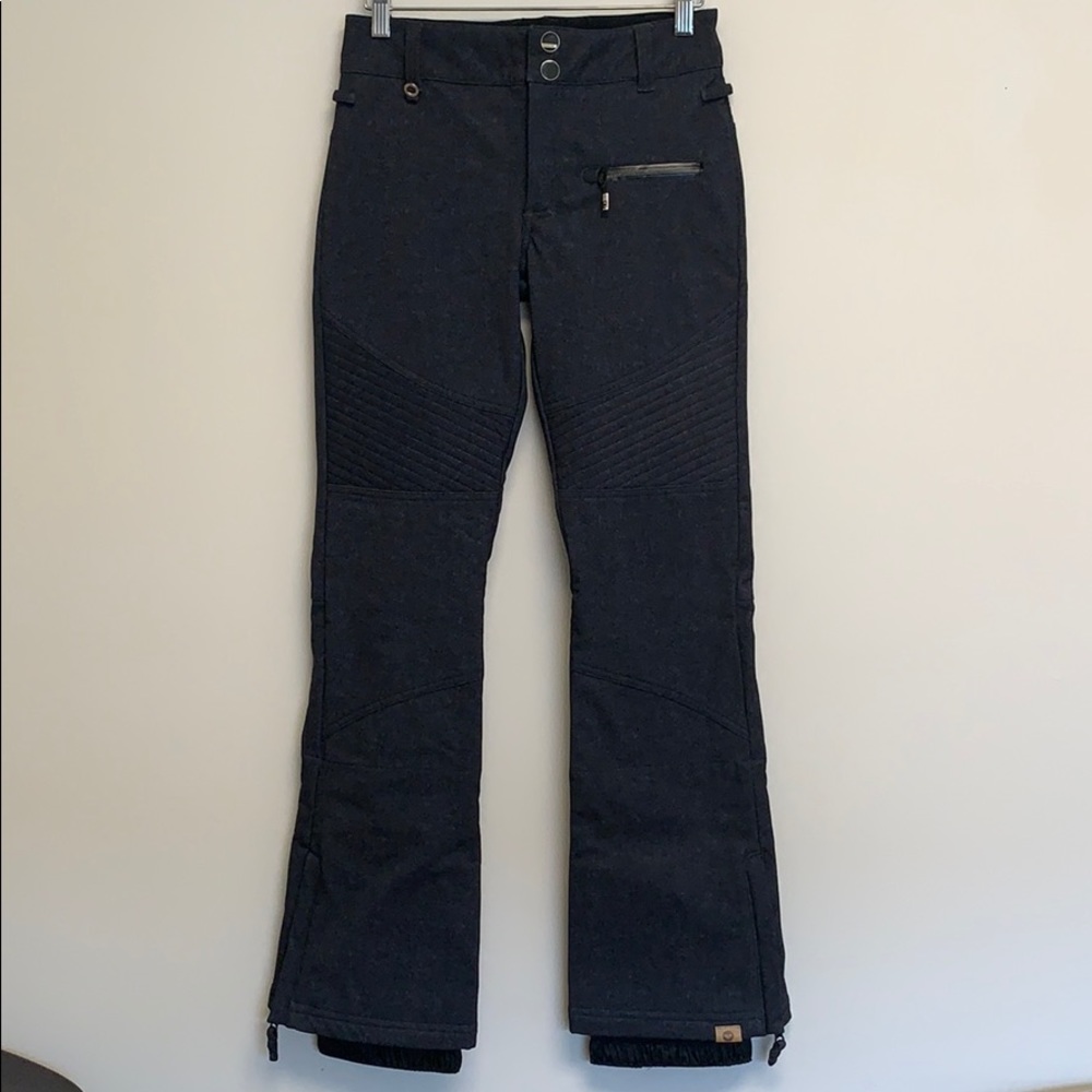 Roxy dry flight gray snowboarding pants siz XS